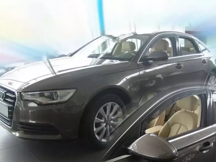 Ветровики Audi A6 C7 / S6 (11-18) Sedan - Heko (вставные) 3
