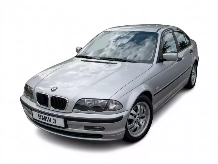 Ветровики BMW 3 E46 (98-07) Sedan - Heko (вставные) 4