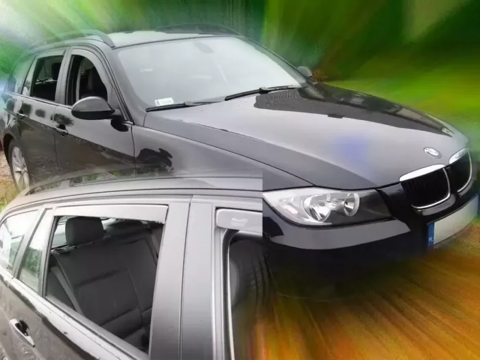 Ветровики BMW 3 E91 (05-12) Touring - Heko (вставные) 4