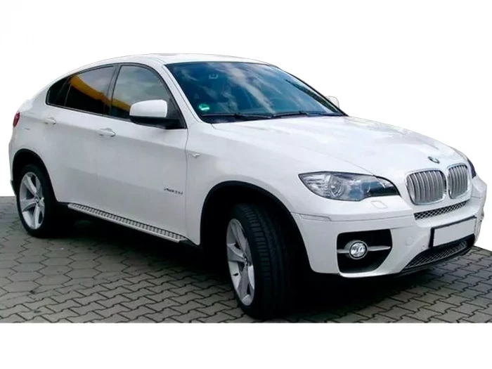 Пороги боковые BMW X6 E71 (08-14) - оригинал стиль 4