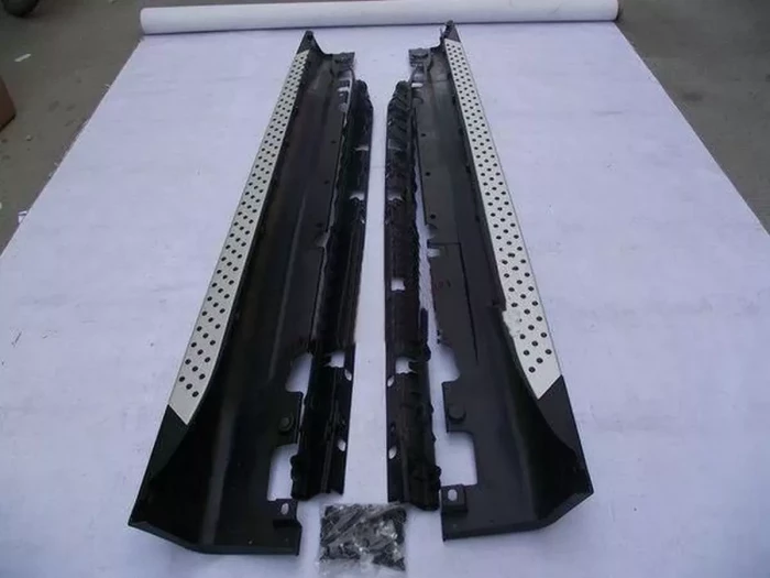 Пороги боковые BMW X6 E71 (08-14) - оригинал стиль 8