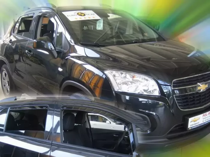 Дефлекторы окон Chevrolet Trax I (U200; 12-22) - Heko (вставные ветровики) 3
