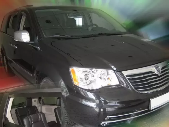 Вітровики Chrysler Grand Voyager (08-16) - Heko (вставні) 4