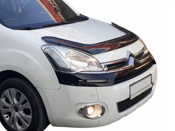 Дефлектор капота Citroen Berlingo II (08-18) - CappaFe (довгий) 5