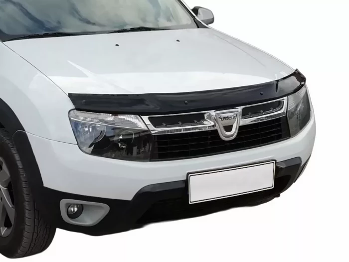 Дефлектор капота Dacia Duster I (HS; 10-17) - CappaFe (полікарбонат) 3