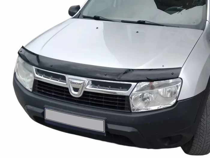 Дефлектор капота Dacia Duster I (HS; 10-17) - CappaFe (полікарбонат) 7
