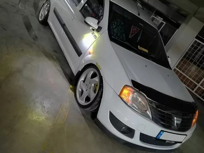 Дефлектор капота Dacia Logan I / MCV (04-11) - Cappafe 7