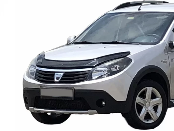 Дефлектор капота Dacia Sandero I (B90; 08-12) - CappaFe 8