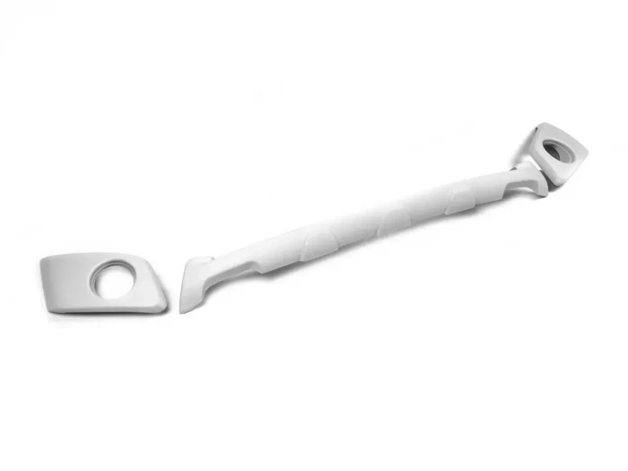 Накладка на передний бампер Dacia (Renault) Sandero I (B90; 08-12) 4