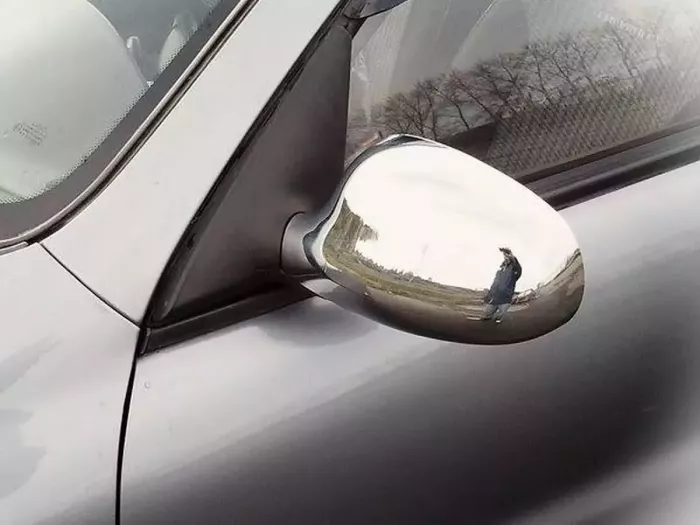 Хром накладки на зеркала Daewoo Lanos (97-) 3