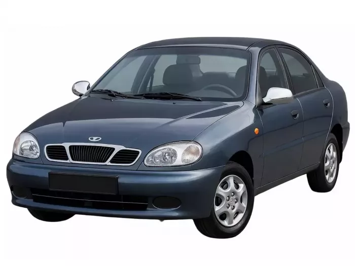 Хром накладки на зеркала Daewoo Lanos (97-) 4