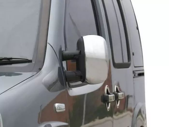 Хром накладки на дзеркала Fiat Doblo I (06-09) рестайлінг 4