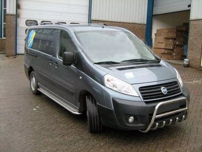 Пороги боковые Fiat Scudo II (07-15) - Premium 4