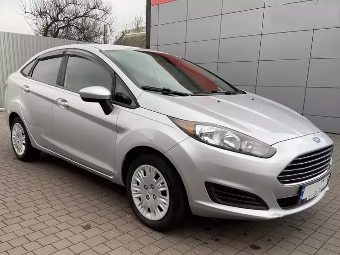 Дефлекторы окон Ford Fiesta Mk7 (08-16) Sedan - Hic (накладные) 6