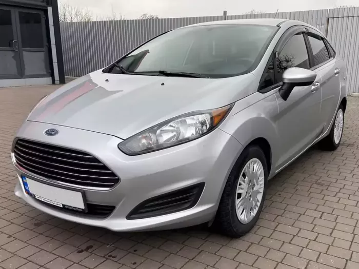 Дефлекторы окон Ford Fiesta Mk7 (08-16) Sedan - Hic (накладные) 8