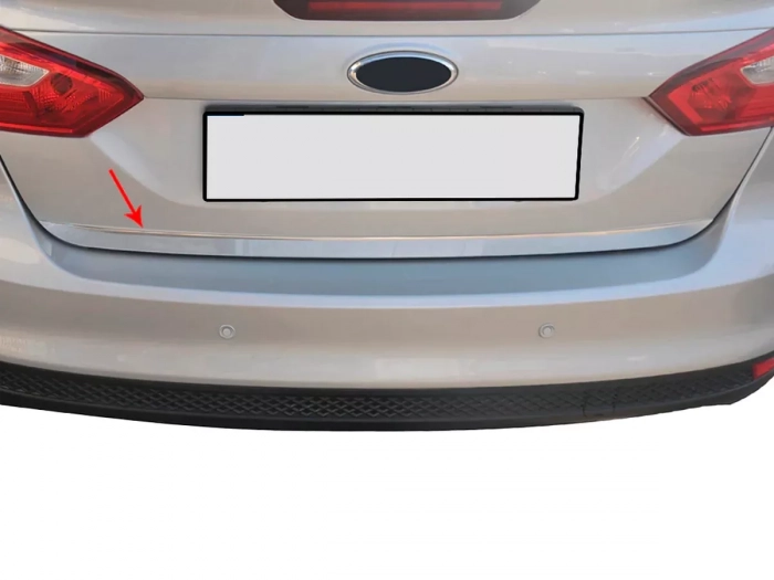 Хром на кромку багажника Ford Focus III (C346; 11-14) Седан 4