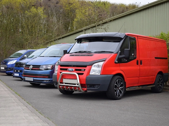 Козирок лобового скла Ford Transit III (00-13) 6