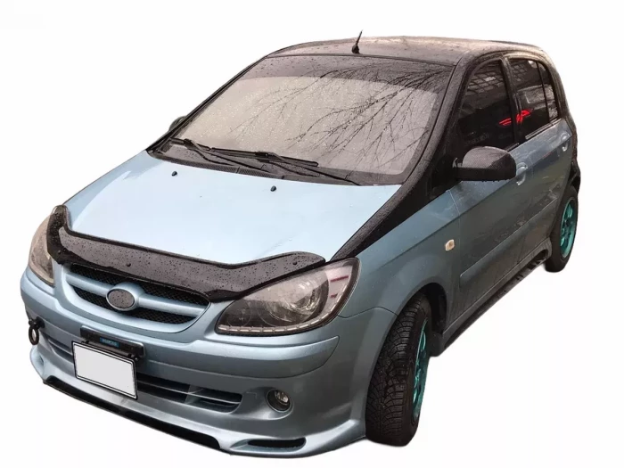 Дефлектор капота Hyundai Getz (06-11) - Cappafe 8
