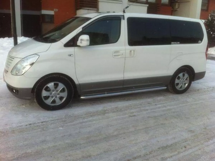 Пороги боковые Hyundai H300 (08-20) - Premium 4
