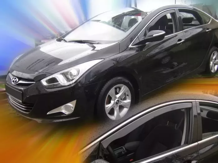 Дефлекторы окон Hyundai i40 (11-19) Sedan - Heko (вставные) 3
