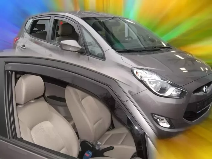 Дефлекторы окон Hyundai ix20 (10-19) - Heko (вставные) 3