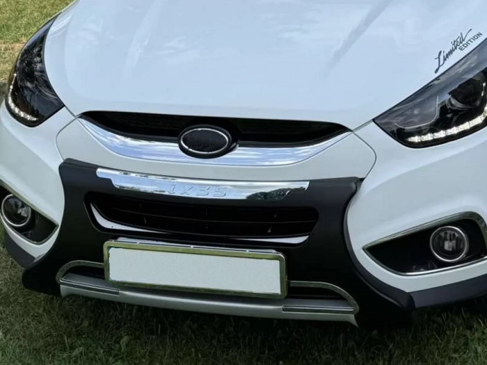 Накладка под передний бампер Hyundai ix35 (10-15) - центральная 3