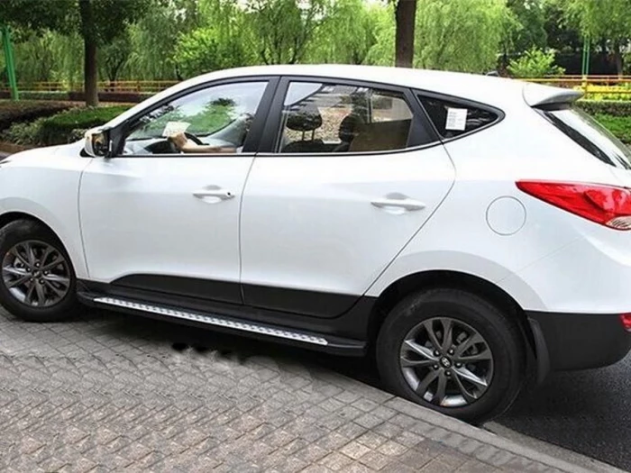 Пороги бічні Hyundai ix35 (10-15) - Acura стиль 4