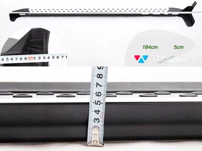 Пороги бічні Hyundai ix35 (10-15) - Acura стиль 8