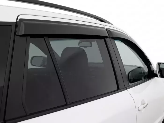 Дефлекторы окон Hyundai Santa Fe III (DM; 12-18) - Hic (накладные) 2
