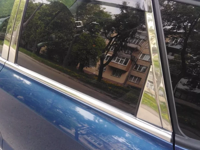 Хром нижние молдинги окон Hyundai Tucson JM (04-10) 8