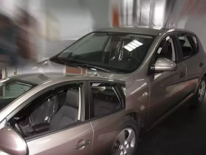 Дефлекторы окон Kia Ceed I (ED; 06-12) Хэтчбек - Heko (вставные) 4