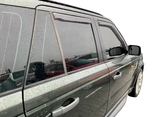 Дефлектори вікон LR Range Rover III (L322; 02-12) - Heko (вставні) 3
