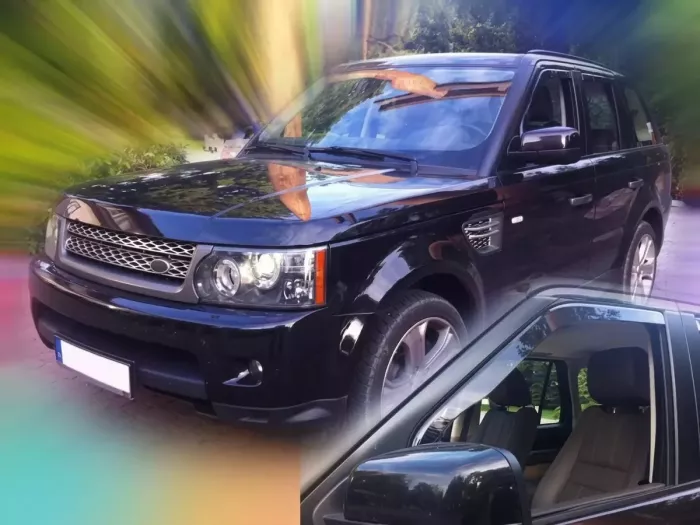 Дефлектори вікон LR Range Rover Sport I (L320; 05-13) - Heko (вставні) 3
