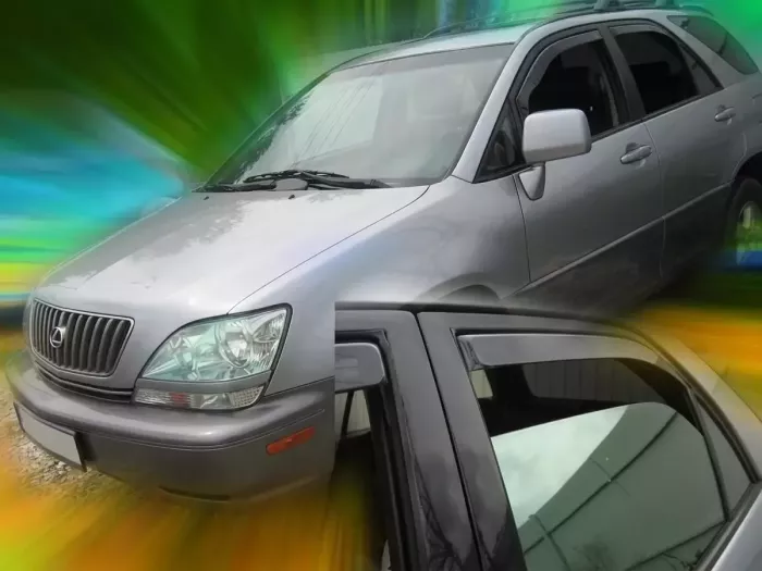 Дефлекторы окон Lexus RX 300 (98-03) USA - Heko (вставные) 4