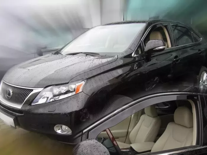 Дефлектори вікон Lexus RX III (AL10; 09-15) - Heko (вставні) 3