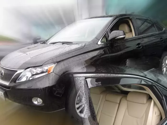 Дефлектори вікон Lexus RX III (AL10; 09-15) - Heko (вставні) 4
