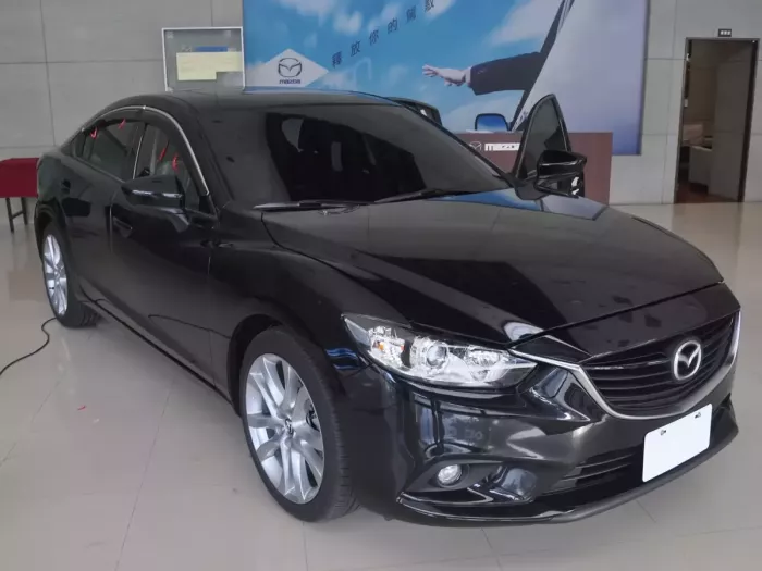 Дефлектори вікон Mazda 6 III (GJ; 12-24) Седан - Hic (з хром молдингом) 4