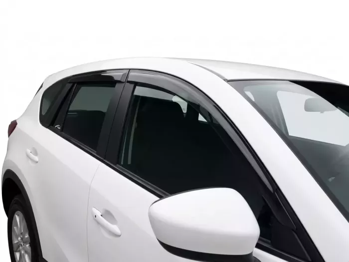 Дефлектори вікон Mazda CX-5 I (KE; 12-17) - Hic (накладні) 4