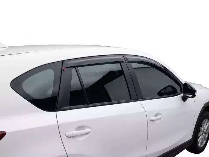 Дефлектори вікон Mazda CX-5 I (KE; 12-17) - Hic (накладні) 5