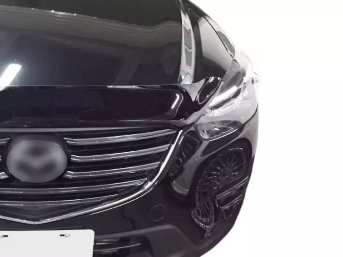 Дефлектор капота Mazda CX-5 I (KE; 12-17) - Hic (акрил) 3