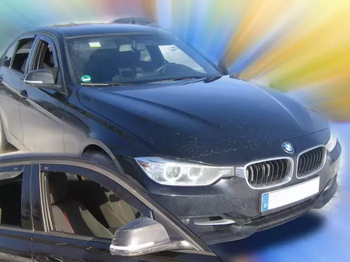 Дефлектори вікон BMW 3 F30 (12-19) - Heko (вставні) 4