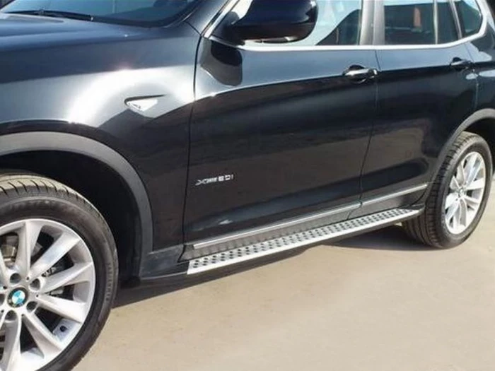 Пороги бічні BMW X3 F25 / X4 F26 - оригінал стиль точками 6