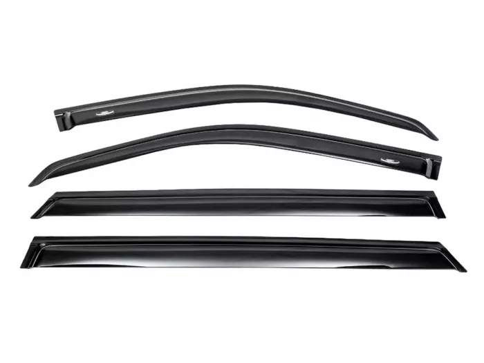 Дефлектори вікон Mercedes E W210 (95-02) Універсал - Hic (накладні) 4