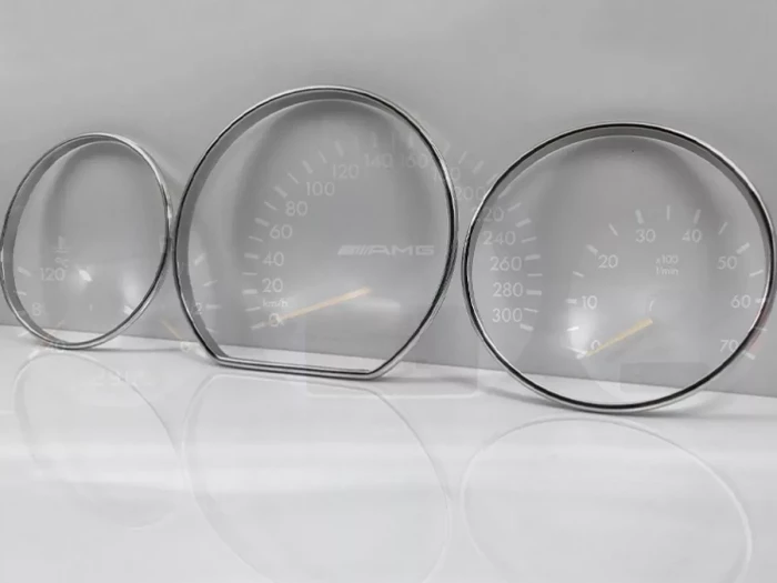 Кольца в щиток приборов Mercedes W210 (00-02) рестайлинг 2