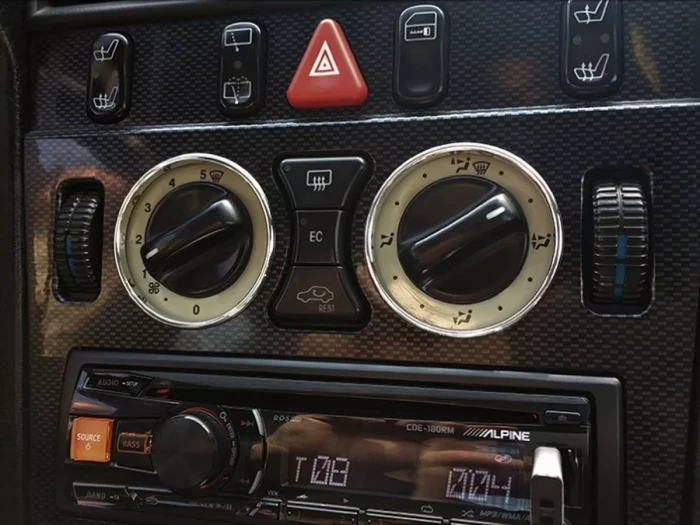 Кільця ручок пічки Mercedes E W210 (95-00) 4