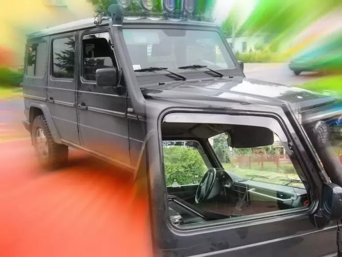 Дефлектори вікон Mercedes G W463 (90-18) 3D/5D - Heko (2 шт.) 4