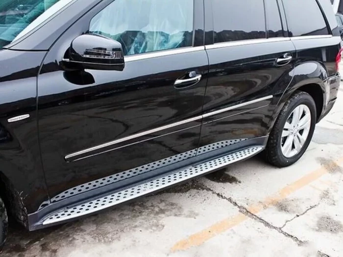 Пороги бічні Mercedes GL X164 (06-12) - оригінал стиль (CXK) 5