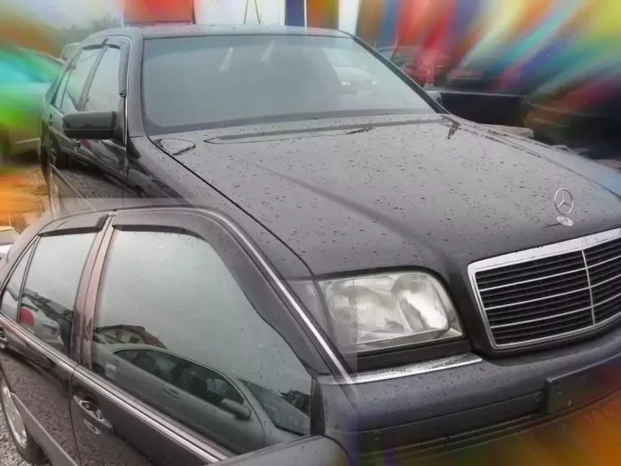 Дефлектори вікон Mercedes S W140 (91-98) - Heko (вставні) 4