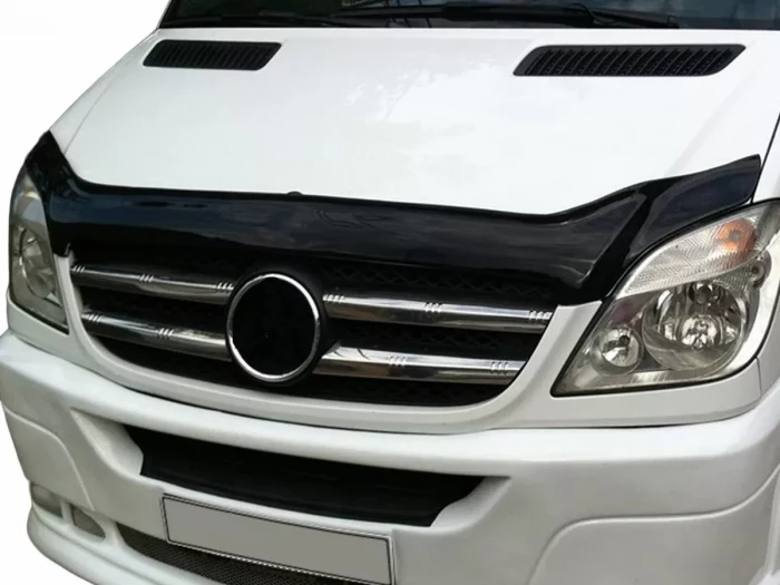 Дефлектор капота Mercedes Sprinter W906 (06-12) - CappaFe (полікарбонат) 6
