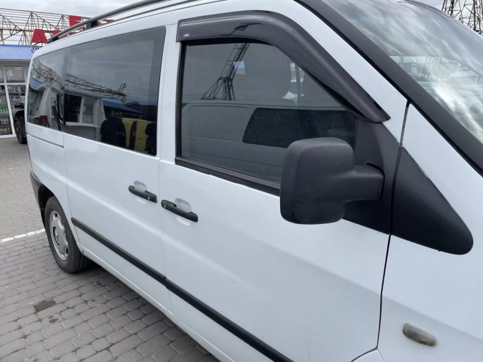 Дефлекторы окон Mercedes Vito W638 (96-03) - Hic (накладные) 6